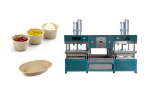 Quality Disposable Fiber Takeaway Food Tray Soup Bowl Machine wholesale