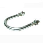 Automotive / Retail Metric 75mm M12 U Bolt , Zinc Plated U Bolts