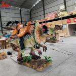 Theme Park Dinosaur Park Rides , Artificial Walking Dinosaur Rides