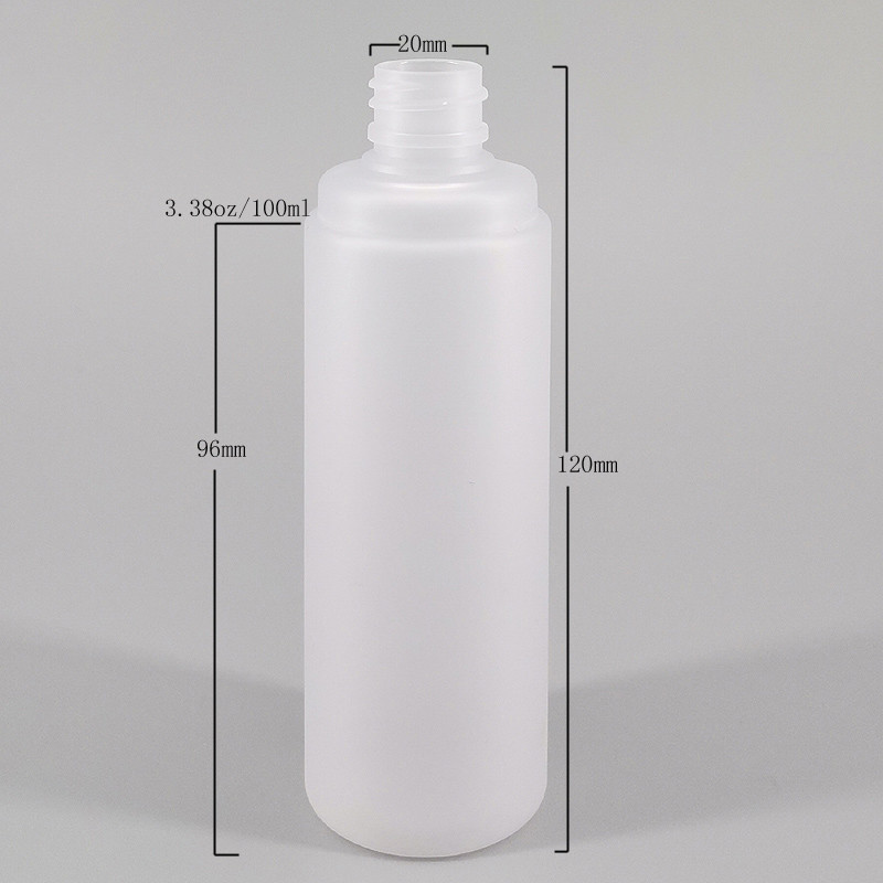 Transparent Matte 96mm 3.38oz Empty Cosmetic Spray Bottles