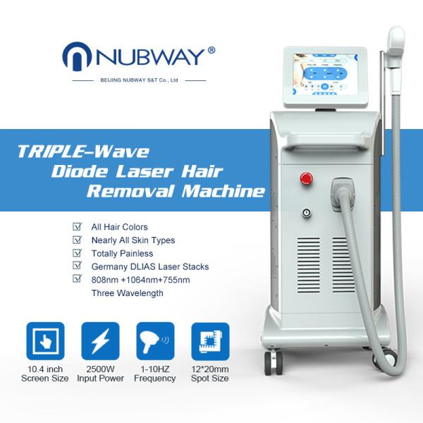 2018 Professional Beauty Machine Factory 808nm Diode Laser NO Scar Hair Removal