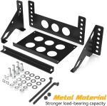 Steel Bolt Battery Mounting Box Tray Bracket for Secure Marine Battery Storage