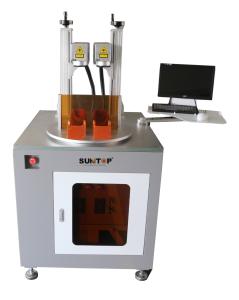 Quality Double Laser Heads Fiber Laser Marking Machine High Marking Efficiency wholesale