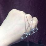 Piaget full diamonds of rose vine necklace 18kt gold with white gold or yellow