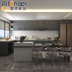 Modular Customized Kitchen Cabinet Black And White Lacquer For Kitchen Furniture
