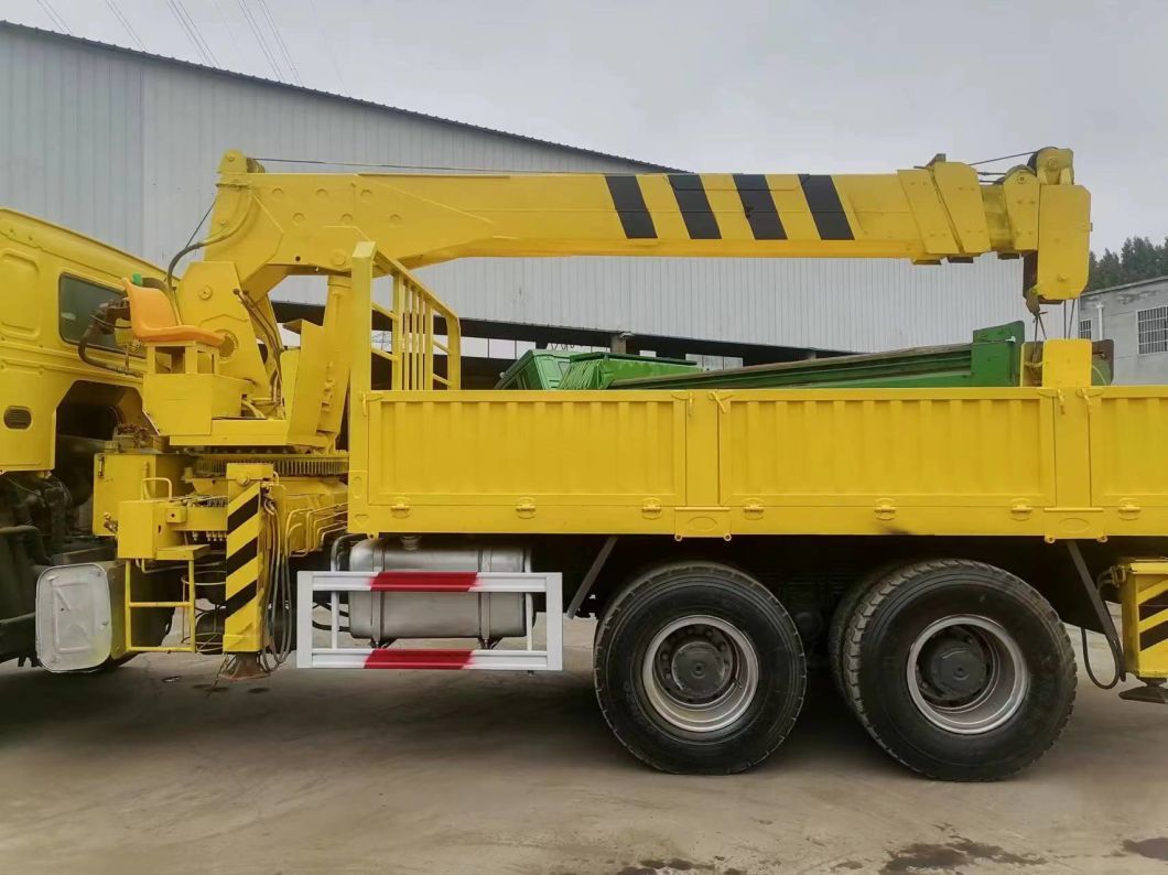 Hot Selling Manipulator 14 Ton Hydraulic Mobile Lorry Crane with Straight Boom
