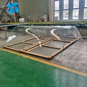 Quality Curved Double Glazing Unit 17.52mm Curved Laminated Glass wholesale