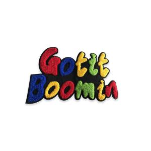 Quality Letters Logo Chenille Embroidery Patch Stick On For Baseball Uniform​ wholesale