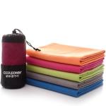 Double Sided Sports Beach Towel , Microfiber Sports Towel Two Layers High