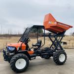 4WD Rear Axle Palm Oil Tractor 1250kg PTO Speed 240-1340rpm For Better Output