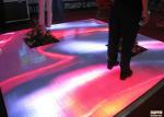 Full Color Indoor Dance Floor LED Display , LED Light Up Dance Floor Tiles
