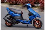 125cc Single Cylinder 4 Stroke Adult Motor Scooter With CVT Transmission