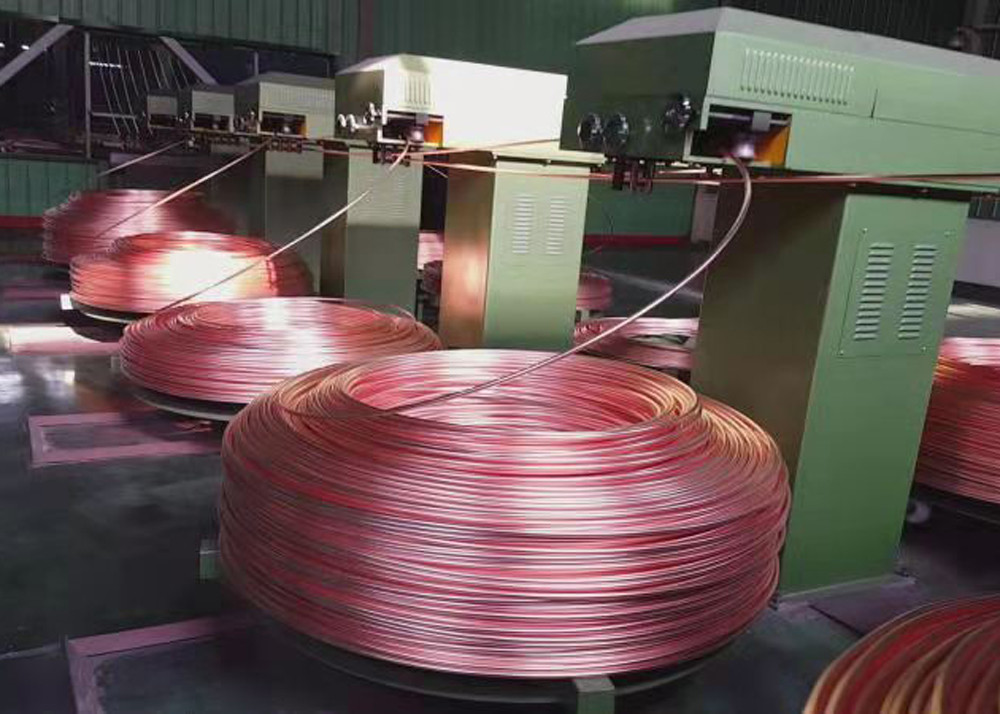Oxygen Free Scrap Copper Rod Vertical Upward Continuous Casting Machine
