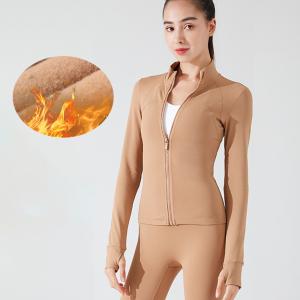 Quality Winter Warm Fleece Full Zipper Horse Riding Jackets Anti Pilling wholesale