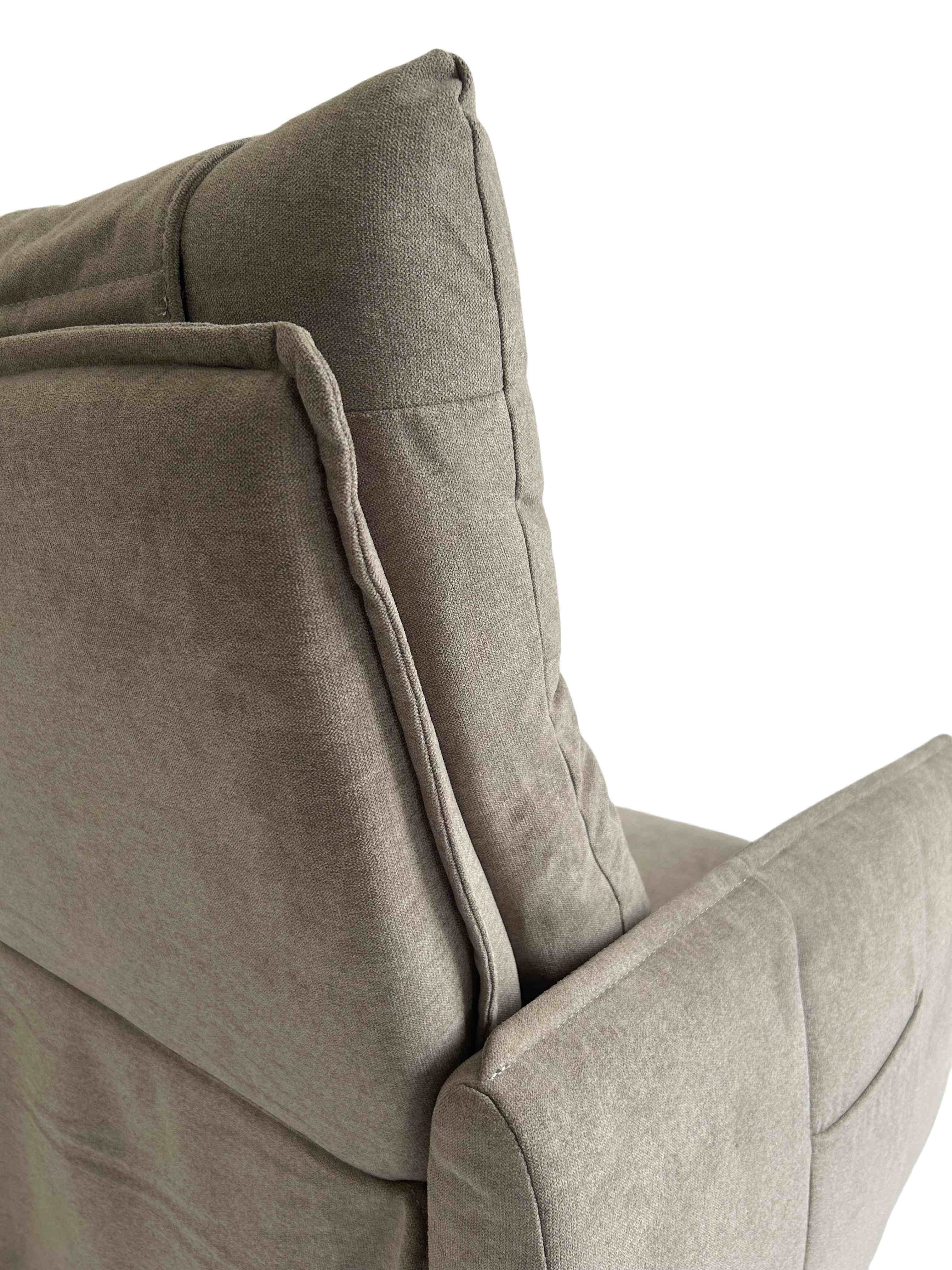 Single Push Back Recliner Chairs Great Comfortable fabric Living Room Sofa Style Modular With Cheapest Price