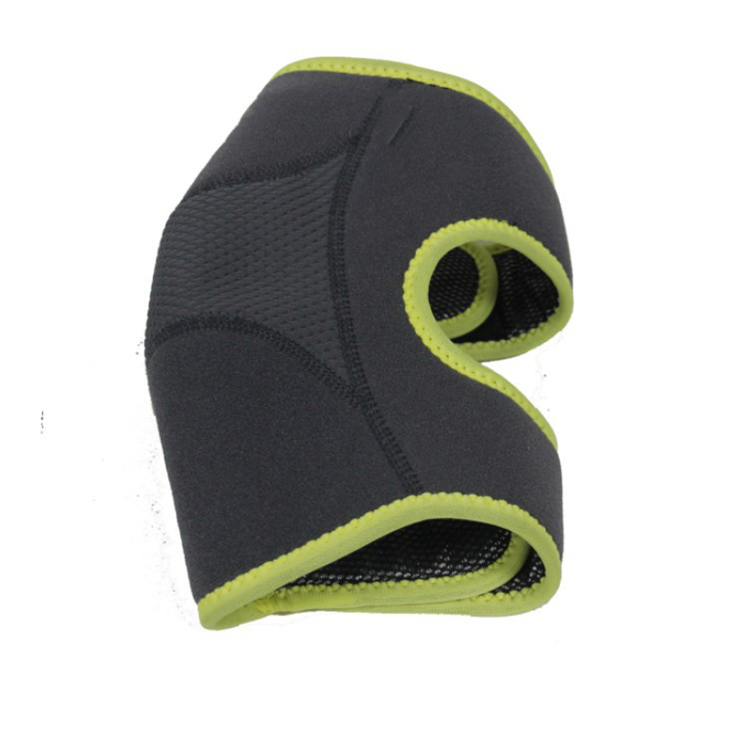 Custom Gray Thickened Ergonomic Rechargeable Heated Knee Pads Therapeutic Physiotherapy Exercise