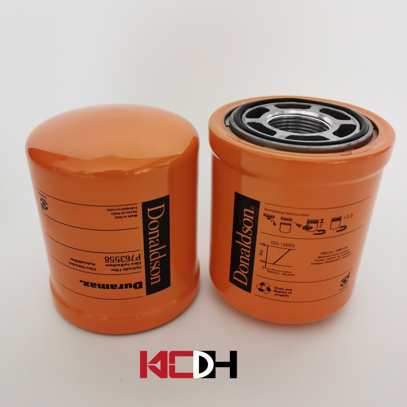 Excavator Spares P763558 Hydraulic Oil Filter For