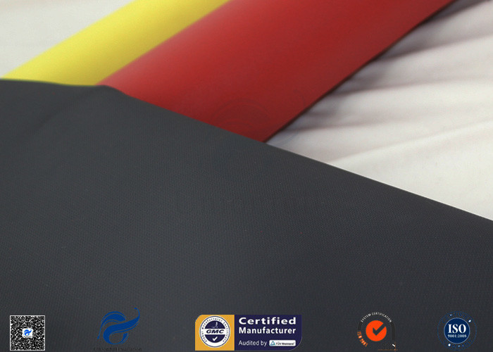 Chemical Resistance 40/40g 1*50m 4H Satin Weave Silicone Coated Fiberglass Fabric