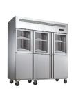 Kitchen Industrial Upright Freezer Stainless Steel Commercial Chiller 1 / 2 / 3