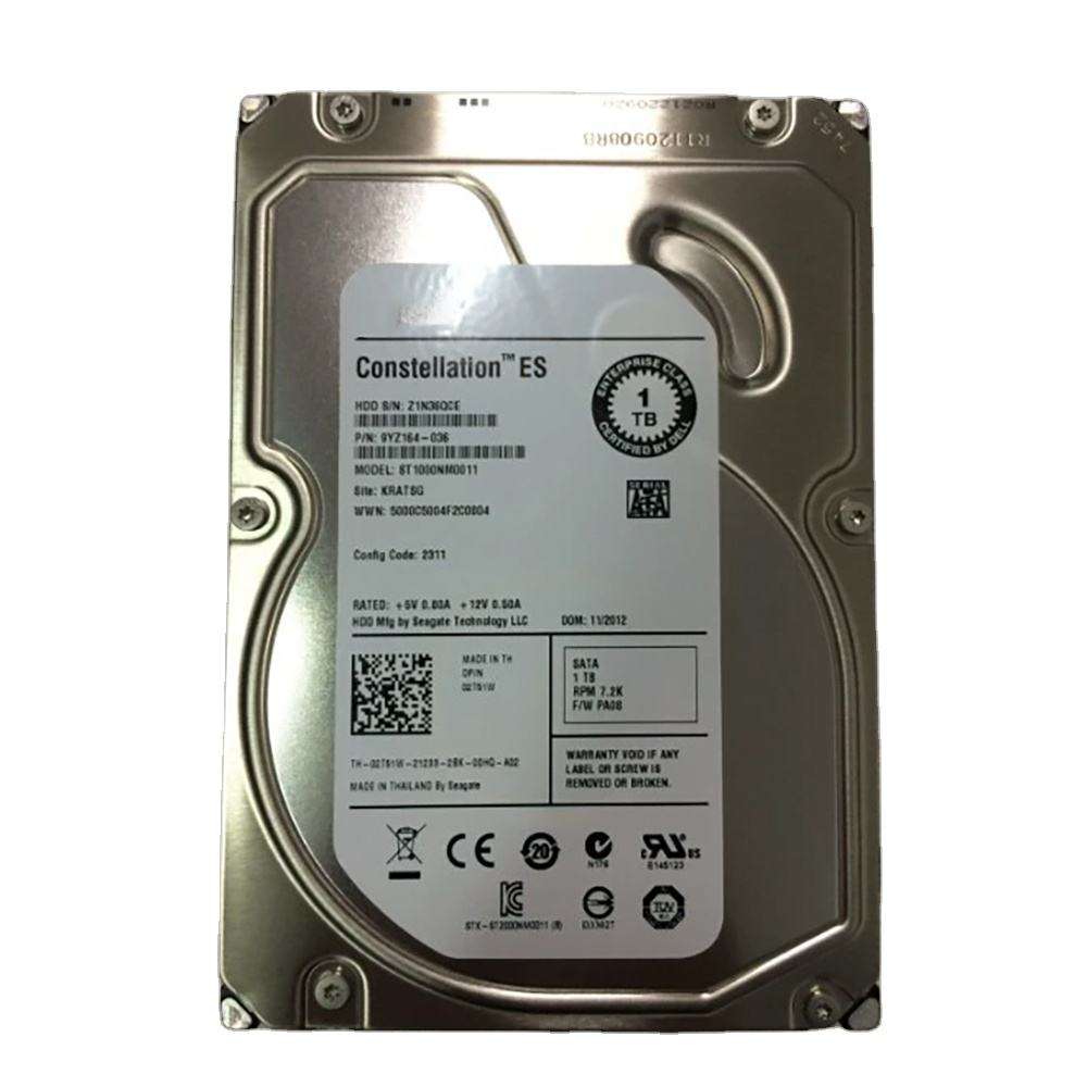 New Original high quality 02T51W 1T 3.5'' SATA 64M 7.2K HDD 9YZ164-036 44YFV HUS728T8TAL5200 ST300MP0005 7FJW4 Storage Hard Disk