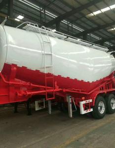 Quality Carbon Steel Semi Truck Trailer / Powder Material Semi Flatbed Trailers wholesale