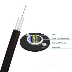 Quality GYFXY 1-24 Core Unitube Fiber Optic Cable Non Metallic Non Armored Cable wholesale