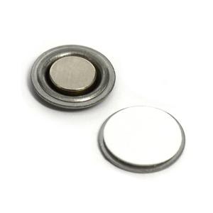 Quality Round D17x6mm N35 Neodymium Button Badge Magnet wholesale