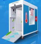 Mobile Thermometry Disinfection Channel For Airport / Customs / Ports / Stations