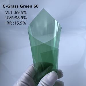Quality Energy Efficient Carbon Film Tint C-Grass Green 60 98%UVR High Strength wholesale