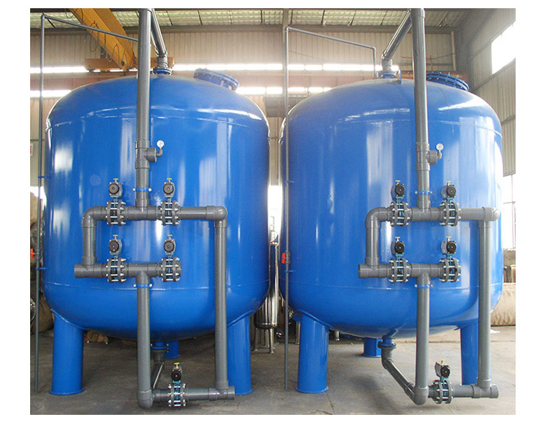 SS Quartz Sand Filter Automatic Activated Carbon Shallow Manganese Sand Multi Media