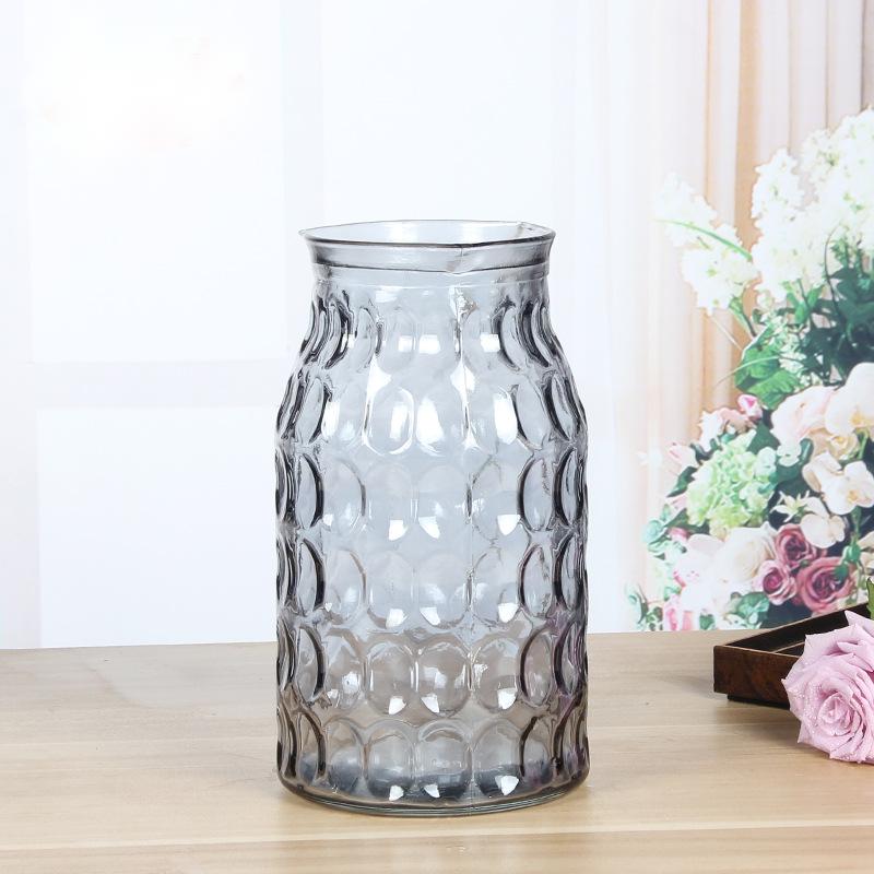 Wholesale Wedding Vase Colorful Glass Flower Vase for Home Decoration