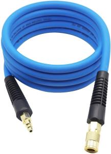 Quality Blue Black Flexible Polyurethane Pneumatic Hose / High Pressure Air Rubber Hose wholesale