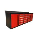 17 Drawers Steel Tool Storage Cabinet with KEY Lock and Powder Spray Surface