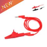 4mm Power Inverter Battery Cable 55mm 85mm HV Alligator Clamp For 2000V Battery