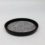7.6x11cm Brown Polyresin Bathroom Accessories Round Tumbler Bathroom Accessory