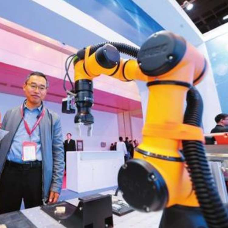 Collaborative Robot Of AUBO i16 Cobot With 6 Axis Robotic Arm For Tea Making As Service Robot