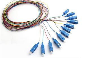 Quality SC UPC APC Fiber Optic Pigtail 0.9mm G657A2 LSZH Pigtail LC FC ST wholesale