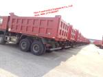 HOWO HW76 Heavy Duty 6x4 Tipper Truck For Building