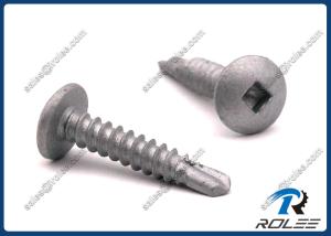 Quality Disgo Plated 410 Stainless Steel Square Drive Truss Head Self Drilling Screws wholesale