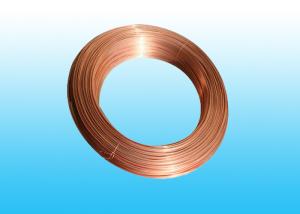 Quality Round Copper Coated Bundy Tube 8mm X 0.5 mm , 25% Elongation wholesale
