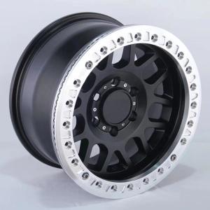 Quality Off Road Wheels 6x1397 ET-30 Rims 4x4 TRD Beadlock Alloy Rims Steel Wheels Fits Y60 Y61 LC70 LC75 HJ60 LC80 wholesale