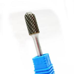 Quality Polished Cylindrical Carbide Burr 6mm Shank 45mm Length Rasp Drill Bit wholesale