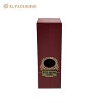 Custom Elegant Whisky Wine Box Double Door Magnet Cardboard Wine Gift Box