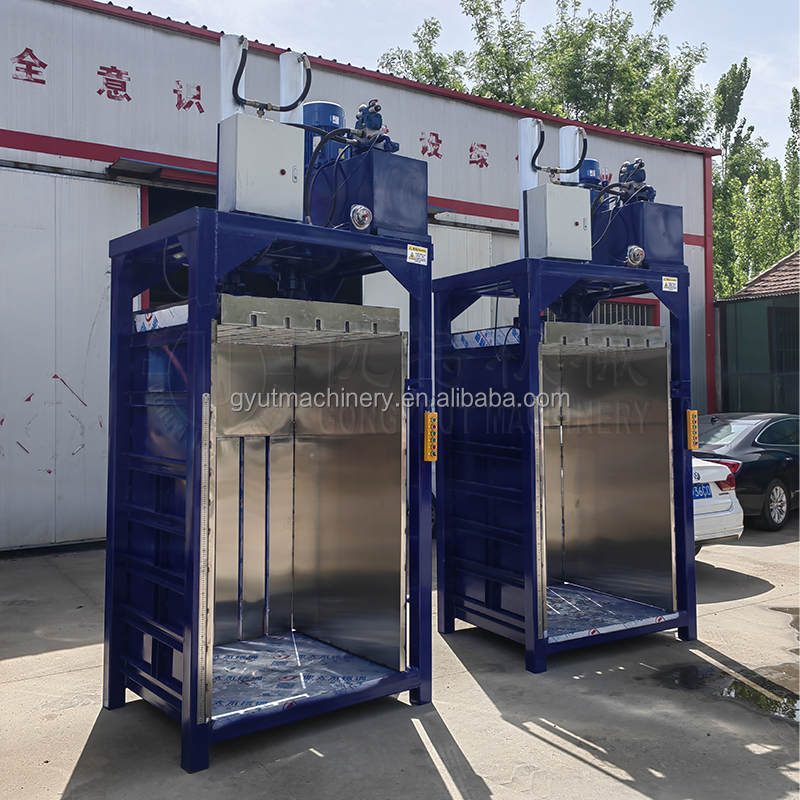 Supply Wiping Rags Baler Packaging For Fiber Cloth Weighing Bagging Bags