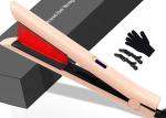 Instant Heat Up Dual Voltage Infrared Flat Iron LCD Display Hair Straightener