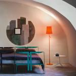 Italy Floor Lamp Designer Modern Simple Lamps Birdie LED Floor Lamp（WH-MFL-151)