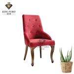 OEM ODM Powder Coated Finished Comfortable Dining Chairs For Restaurant