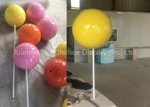 Quality Round Shape Large Fiberglass Statues Lollipop Dimension Timely Delivery wholesale