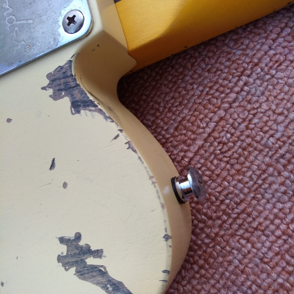 High quality relic remains TELE electric guitar, handmade TELE aged relic electric guitar