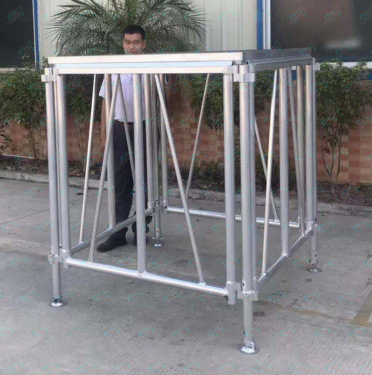 Fireproof Movable Truss 6061-T6 Aluminum Layer Stage Platform
